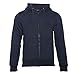 Produktbild ROCK-IT Apparel Herren Kapuzenjacke Zipper Hoodie Kapuzen Sweater Jacke Workerhoodie Pullover Hoody Größen XS-5XL - Farbe Navy Blau 4X-Large