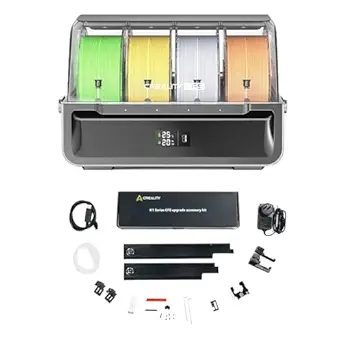 Creality CFS Upgrade Kit + Multi-Color Filament System, Up to 16 Colors Auto Switching with RFID, Compatible with K1 Max/K1C/K1/K1 SE/K2 Plus, Built-in Cutter & Moisture Control