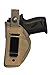Barsony Desert Sand OWB Holster for Baby Browning Right