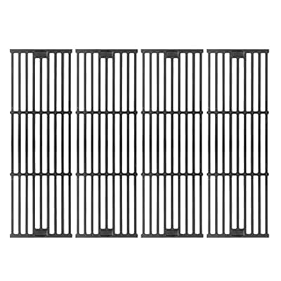 Grill Grates Replacement Parts, Grill Grates Replacement Cast Iron 19 3/4" x 27" for Chargriller Akorn 2121, 2123, 2222, 2828, 3001, 3030, 3725, 4000, 5050, 5252, 5650,9020