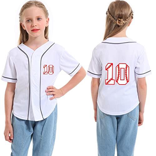Image of Yuji Itadori Kids Baseball Birthday Shirt 7th 8th 9th 10th Year Old Toddler Boys Girls Shirts Birthday Clothes