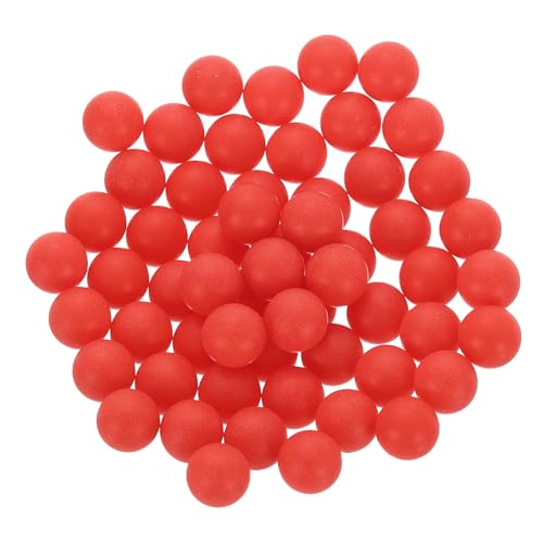 uxcell 100pcs PP Plastic Bearing Balls 8mm Solid Plastic Balls, Precision Bearing Ball, Red