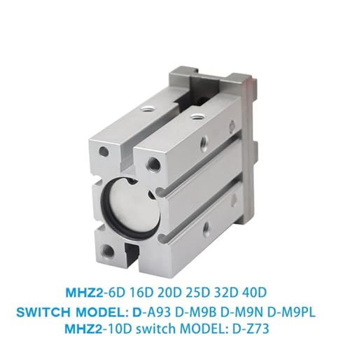 Pince pneumatique MHZ2-32C évite les chutes de pièces en usine