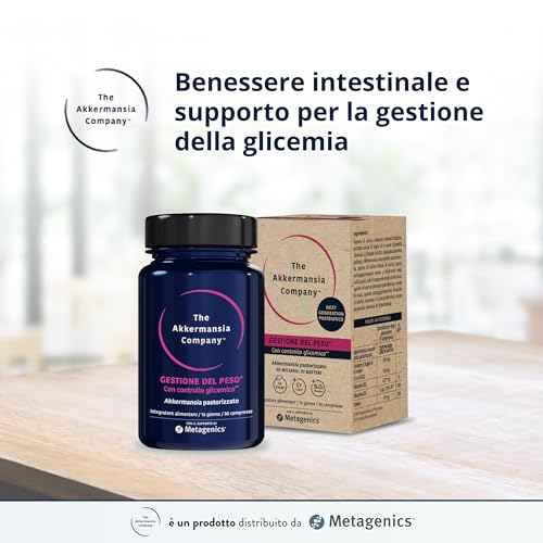 The Akkermansia Company - Gestione del Peso con Controllo Glicemico - 30 Compresse - 6