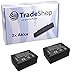 Produktbild 2X Trade-Shop Kamera Li-Ion Akku 7,4V 1200mAh kompatibel mit Panasonic Lumix DMC-FZ47 DMC-FZ62 DMC-FZ72 DMC-FZ82 DC-FZ83, Leica V-Lux 3 V-Lux 4 / mit Infochip