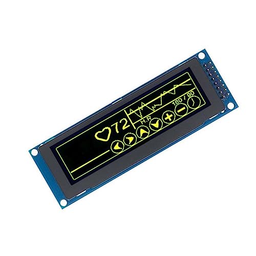 Module LCD graphique OLED 256x64 afficheur SSD1322 jaune pour boîtier domotique et montage Arduino