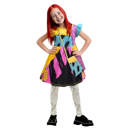 Disfraz Sally para niñas con accesorios cosplay miniatura 3
