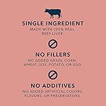 Amazon Brand - Wag Freeze-Dried Raw Single Ingredient Dog Treats, Beef Liver, 3.3oz - Image 5