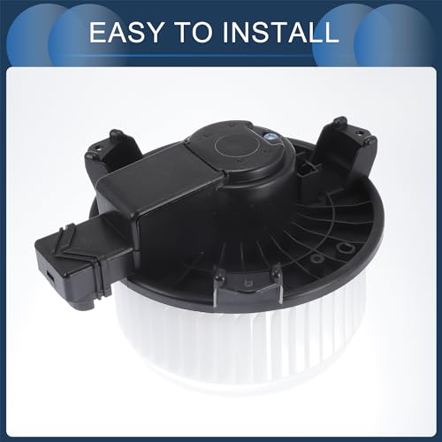 Image of HVAC Blower Motor Assembly, No.8710360330 for Dodge Avenger 2008-2014 Metal Plastic Black White, 1 Pc