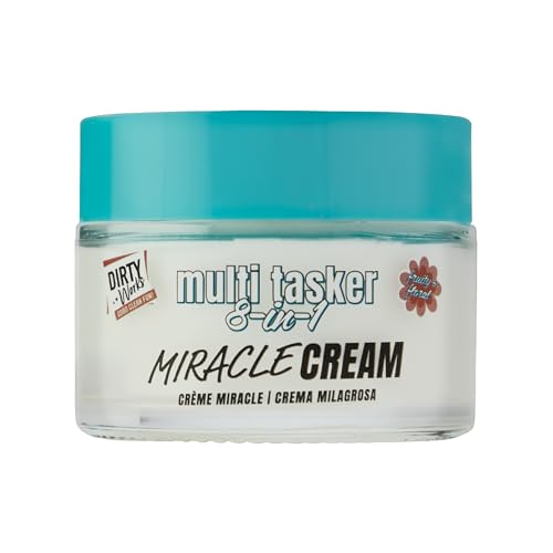 Dirty Works Multi Tasker 8-in-1 Miracle Cream, Face Moisturiser, 50ml