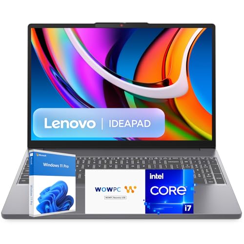 Lenovo IdeaPad Next-Gen Business Laptop | Powerful Intel Core i7-13620H | 16GB DDR5 RAM | 512GB SSD | 15.3 WUXGA IPS Anti-Glare Display | Wi-Fi 6 | SD Card Reader | Dolby Atmos | Windows 11 Pro