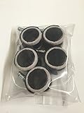 Feltac Fusion Wheels- Dual Wheel Casters w/ Fused Felt- 5 Pack