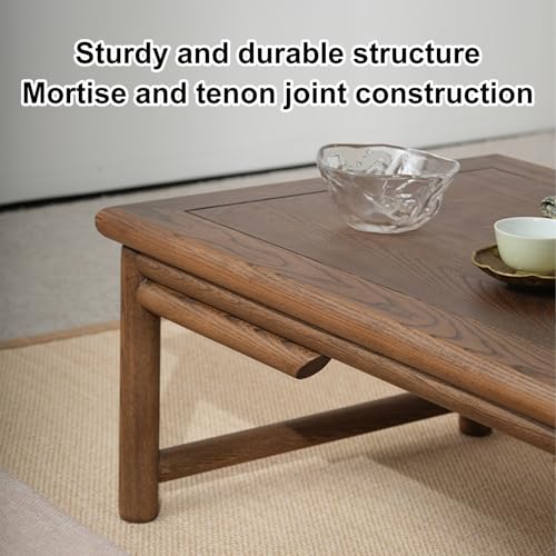 Table basse japonaise compacte pour optimiser l'espace des petits salons - 7