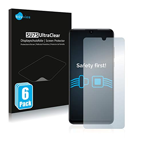 6 Pellicole Protettive Dipos Crystalclear Per Huawei P30 Lite New Edition – Vetro Protettivo, Made In Germany