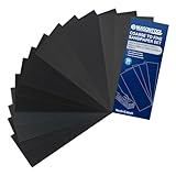 Sandpaper 36 Sheets 280/320/400/600/800/1000/1500/2000/3000 grit Assorted Wet...