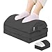 TokSay Triple Foot Rest for Under Desk - Comfortable Foam Foot Stool for Office, Home, Working and Gaming