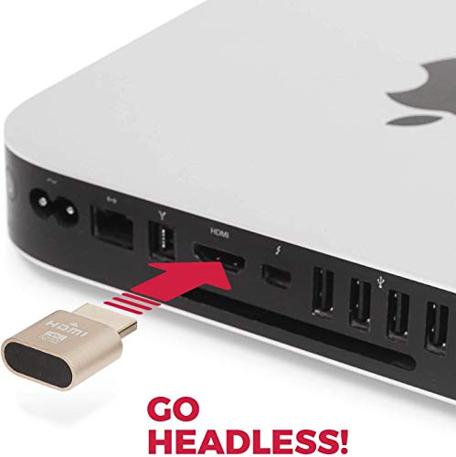 Image of SPIN CART HDMI 4K Dummy Plug, High Resolution Headless Virtual Monitor Display Adapter, Supports up to 3840x2160@60Hz (Pack of 3)