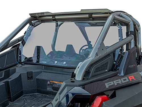 SuperATV Rear Windshield for Polaris RZR Pro R