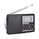 Vollfrequenzempfänger Radio, FM/AM/SW/LW/TV Sound Vollfrequenzempfänger, der Radio mit Uhr- und Weckfunktion empfängt(Typ 2)