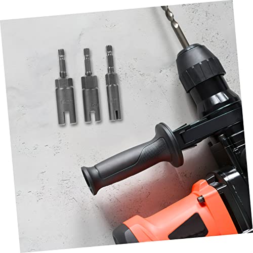 Uonlytech 46H12M06IPF75 3Pcs Wing Nut Socket Nut Driver For Bolt Hook Screw 3/8 Nut Driver Wrenches Tools Wing Nuts Eyebolts Nut Driver For Panel Nuts Air Batch Sleeve Rings Chrome Vanadium Steel thumb #7