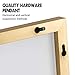 KIAYACI Wall Mirror Full Length Full Body Mirror Bedroom Dressing Mirror Standing Hanging or Leaning Against Wall Aluminum Alloy Frame(Gold, 43
