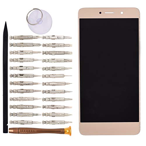 Image of LCD Screen Display with Digitizer Touch Panel Without Bezel Frame Compatible with Huawei Y7 Prime Holly 4 Plus TRT-L53 TRT-L21A(Golden)