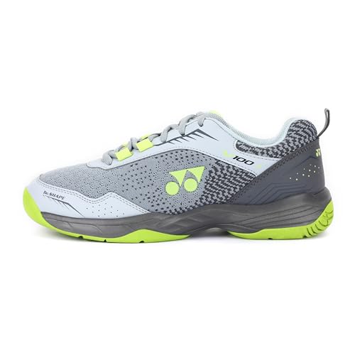 YONEX V100-i Badminton Shoes | Made in India | Ideal for Badminton,Squash,Table Tennis,Volleyball | Non-Marking Sole | TRU Cushion | Ergo Shape | Hexagrip |