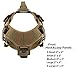 ICEFANG GN3 Tactical Dog Harness with 6X Buckle,Dog Molle Vest with Handle,3/4 Body Coverage,Hook and Loop Panel for ID Patch,No Pulling Front Clip (L (28