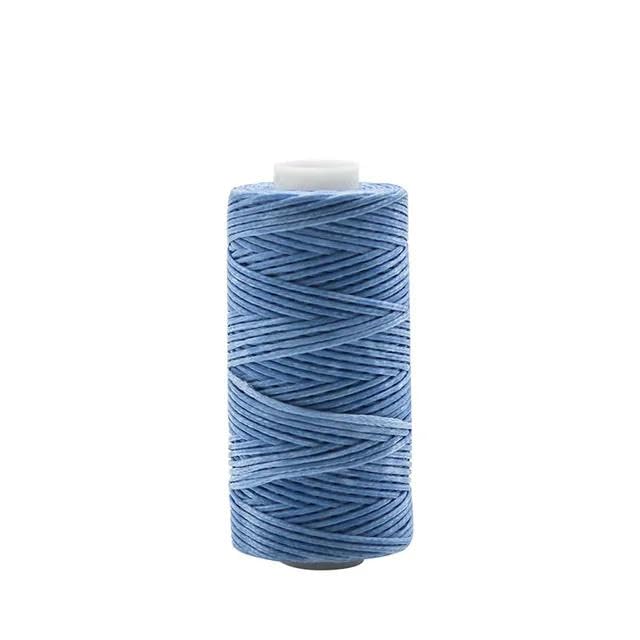 Hilo de Coser，Hilo de poliéster Hilo de Coser Encerado de 0,8 mm y 50 Metros de Grosor.(918)