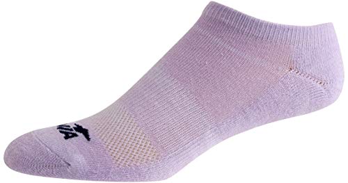 Avia Women''s Athletic Performance Cushioned No Show Solid Socks (10 Pack), Size 4-9, Purple4