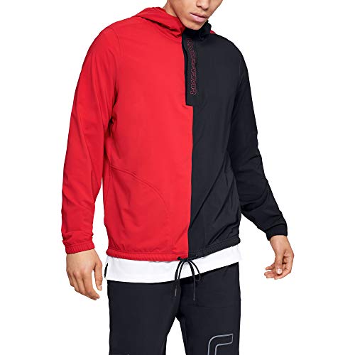 Under Armour Heren Baseline Geweven Jas Warm-up Top - Image 2