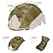 OneTigris Helmet Cover - Tactical Fast Helmet Camouflage Cloth Cover for Ops-Core Fast PJ Helmet in Size M/L, PJ/MH Helmet in Size M/L(Helmet Not Included), Multicam