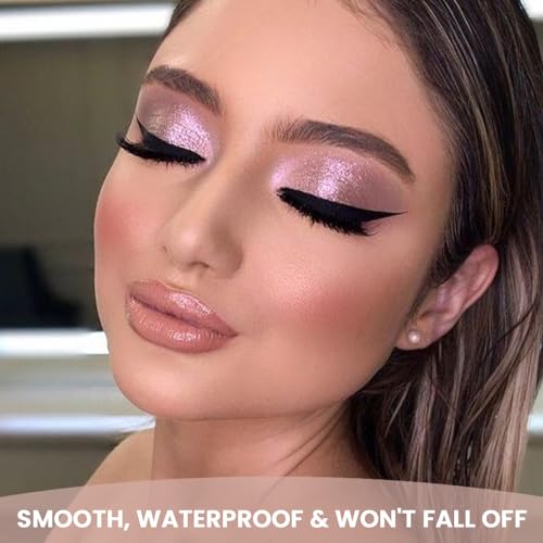 CAKAILA 16Colors Light Beige Coral Brown Basics Matte Eyeshadow Palette,Eye Shadow Travel Makeup Palette all in one Long Lasting Waterproof,Great for Travel Gift Kit