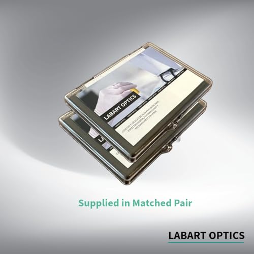 Image of LABART Glass Cuvette (Pathlength: 50mm, Volume: 17.5ml with PTFE Cover, Spectrophotometer) Set of 2 Pcs with Transmission Certificate