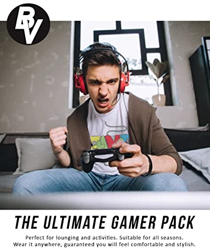 BROOKLYN VERTICAL 4-Pack Boys Short Sleeve Crew Neck T-Shirt with Chest Print | Soft Cotton Sizes 6-203