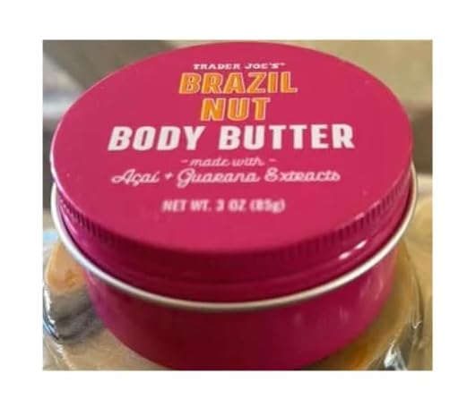 Trader Joe's Brazil Nut Body Trio Moisturizing Set, Body Butter, Body Oil & Body Mist, Deep Hydration with Brazil Nut Seed Oil, Shea Butter & Coconut Oil, Nourishing Body Care Kit