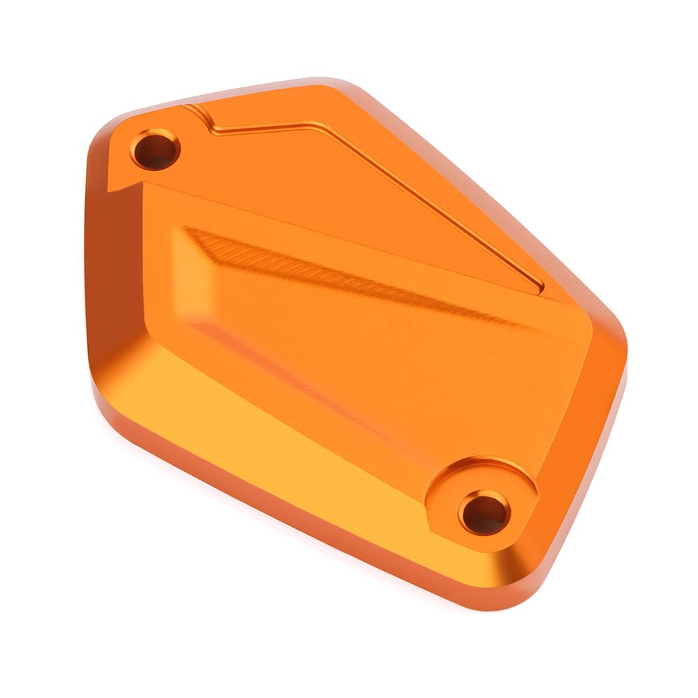 Modeer Compatibile con DUKE 125 2024 | DUKE 390 2024 serbatoio liquido freno CNC cilindro tappo serbatoio freno principale 125 duke 390 accessori (arancione)