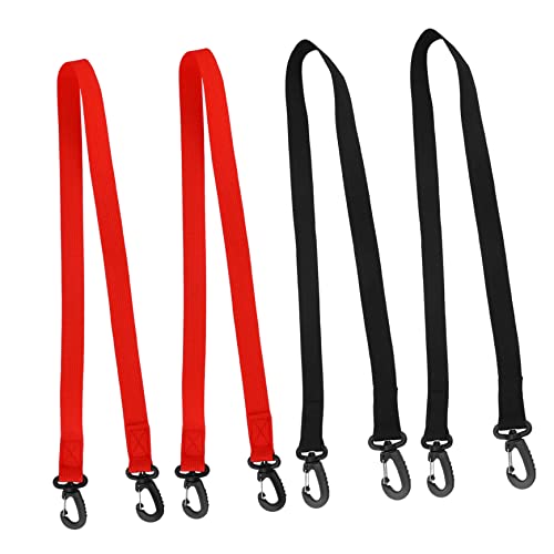 Yardwe Ski and Snowboard Boot Carrier Strap 4 Pack Carry Sling for Snowboard Straps