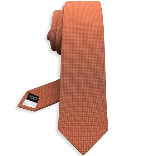 Image of Men's Oxford Matt Neckties Solid Color for Adults Tuxedo Classic Design, by Bow Tie Hosue