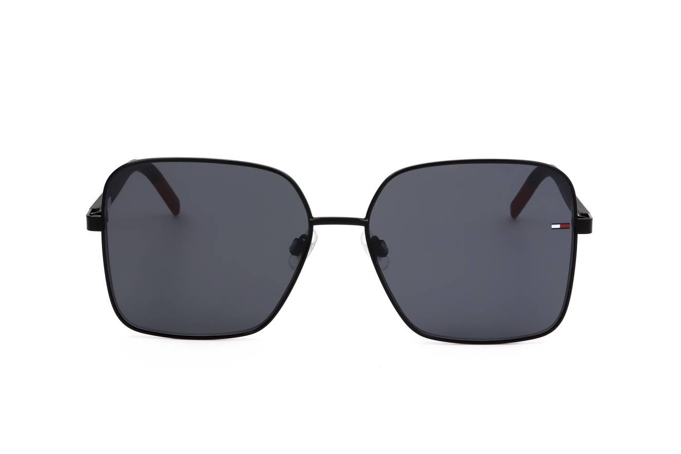 Tommy Hilfiger Women's Modern Standard Sunglasses, Black, 58