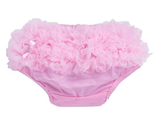 Ding-dong Toddler Baby Girl Summer Voile Ruffle Diaper Cover Bloomers