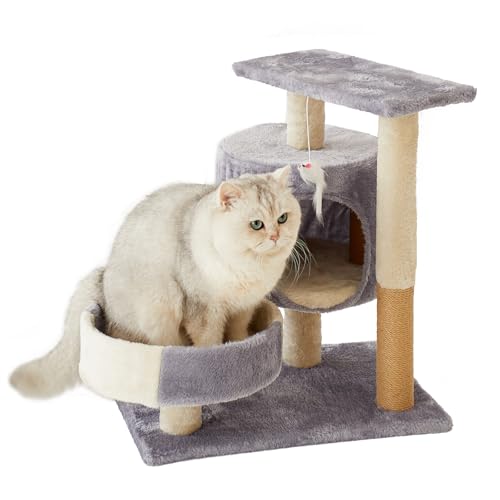 Torre para Gatos Multi-Nivel con Condo y Juguete miniatura 1