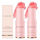 KIMUSE Hydrating Multi Balm Stick, All-in-One Hydrating Lip Balm Eye Cream Neck Cream Make Up Base, Reduce Wrinkle & Moisturizing Moisturizer For Face Skin Care