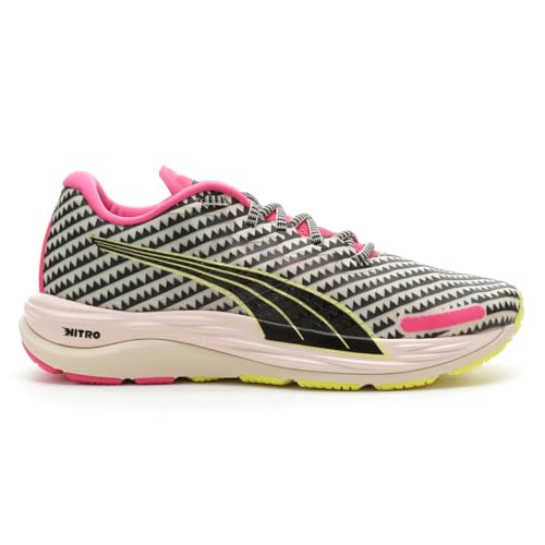 PUMA Velocity Nitro 2 Lemlem 2 Ghost Pepper/Puma Black/Pink Glimmer 9 B (M)