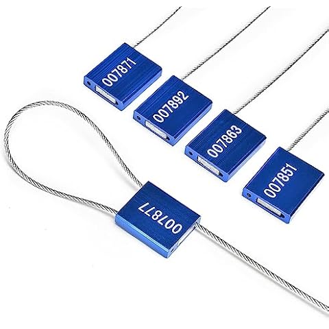 Lzbignun 50pcs Tamper Proof Security Cable Seals Cover