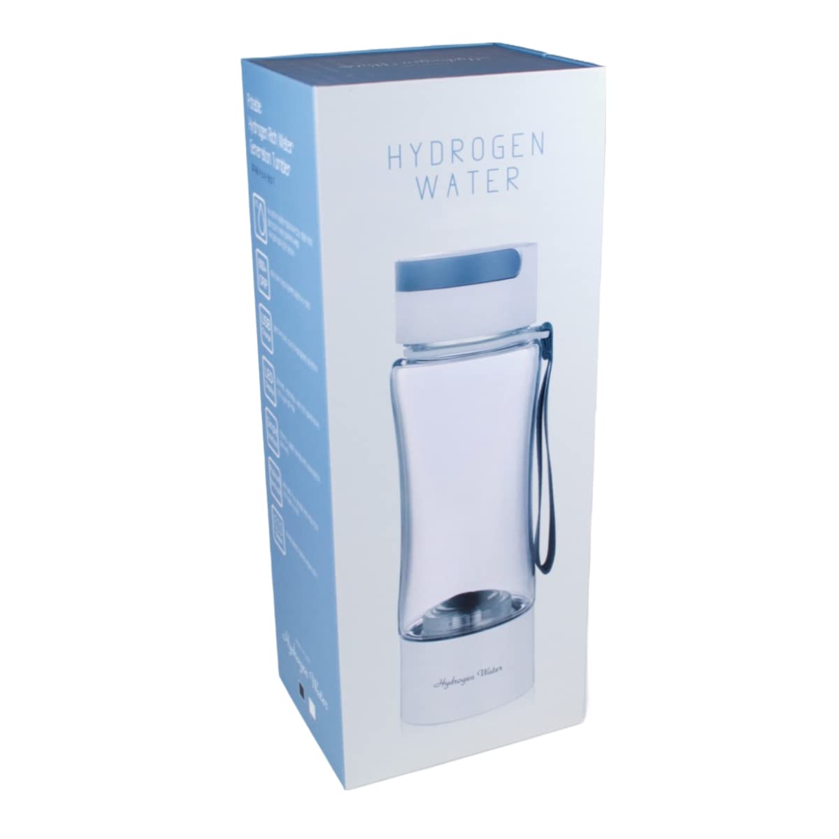 Hydrogen-1® Wasserstoff Original Wasser generator 400ml Japanische SPE-membran Wasserstoff-Inhalation, Schwarz
