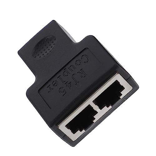 SHINEOFI Divisor De Adaptador Ethernet Conector para Duplicador Ethernet Repartidor para Uso Hogar u Oficina
