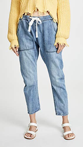 One Teaspoon Women's Shabbies Drawstring Boyfriend Jeans2