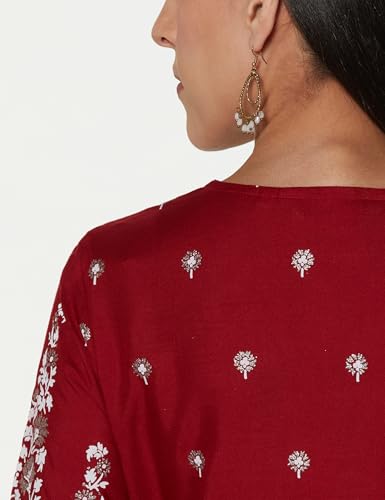 Image of BIBA Women Viscose A Line Printed Kurta
