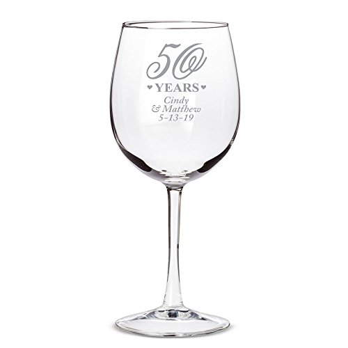 Copa de vino personalizada plateada 12oz pack 144